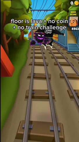 can't even see bro #nocoinschallenge #subwaysurfers #subwaysurferstas #fyp #foryoupage 