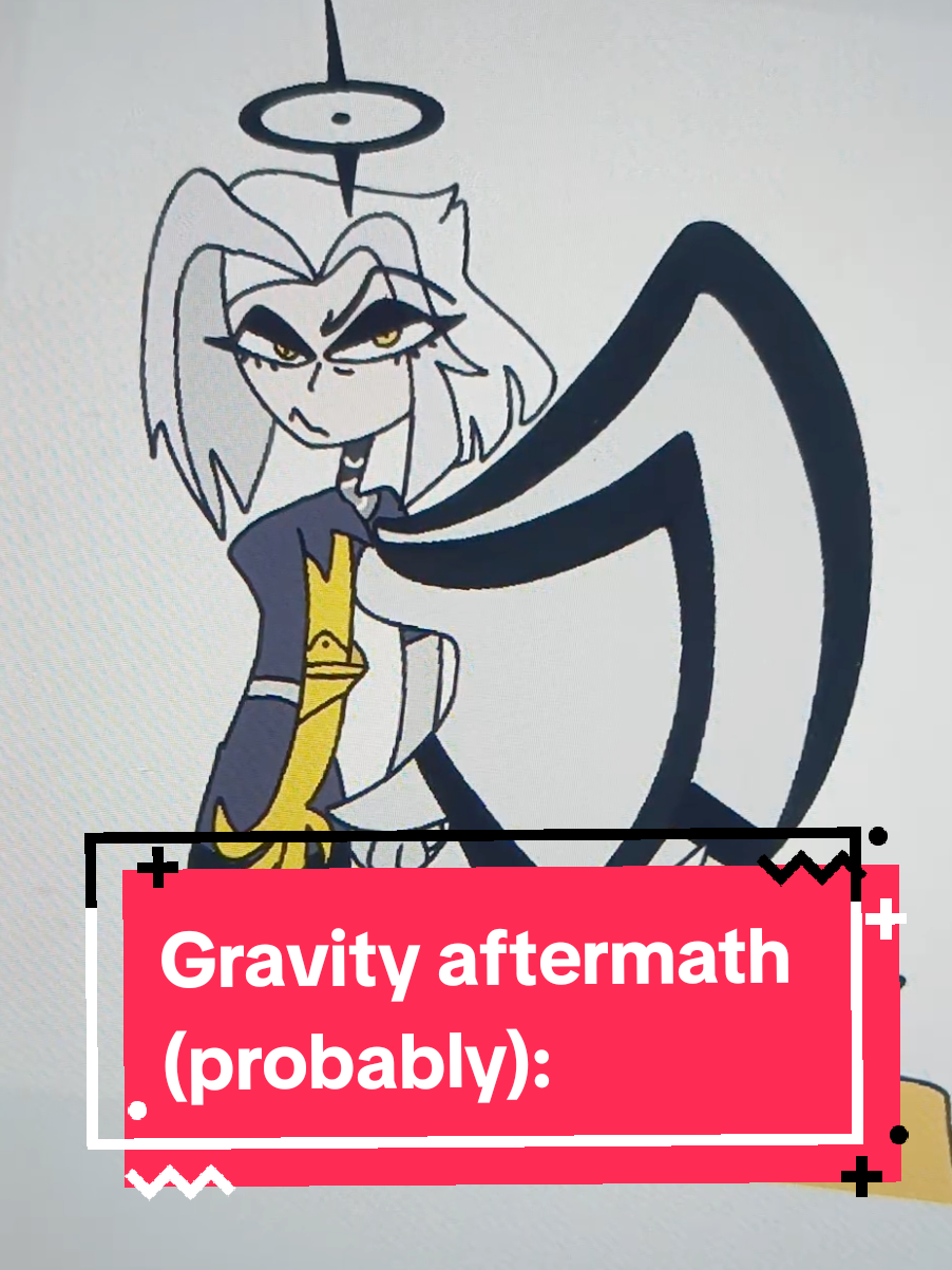 Abels face was priceless and it made me think of this sound lol, but Gravity was SO PEAK I CANT EVEN!!!!🔥🔥🔥 #hazbinhotel #gravityhazbinhotel #trendingsound #smilingfriends #fyp 