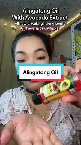 Ginhawa sa bawat pahid #alingatongoil #massageoil #oil #musclepain #bodypain 