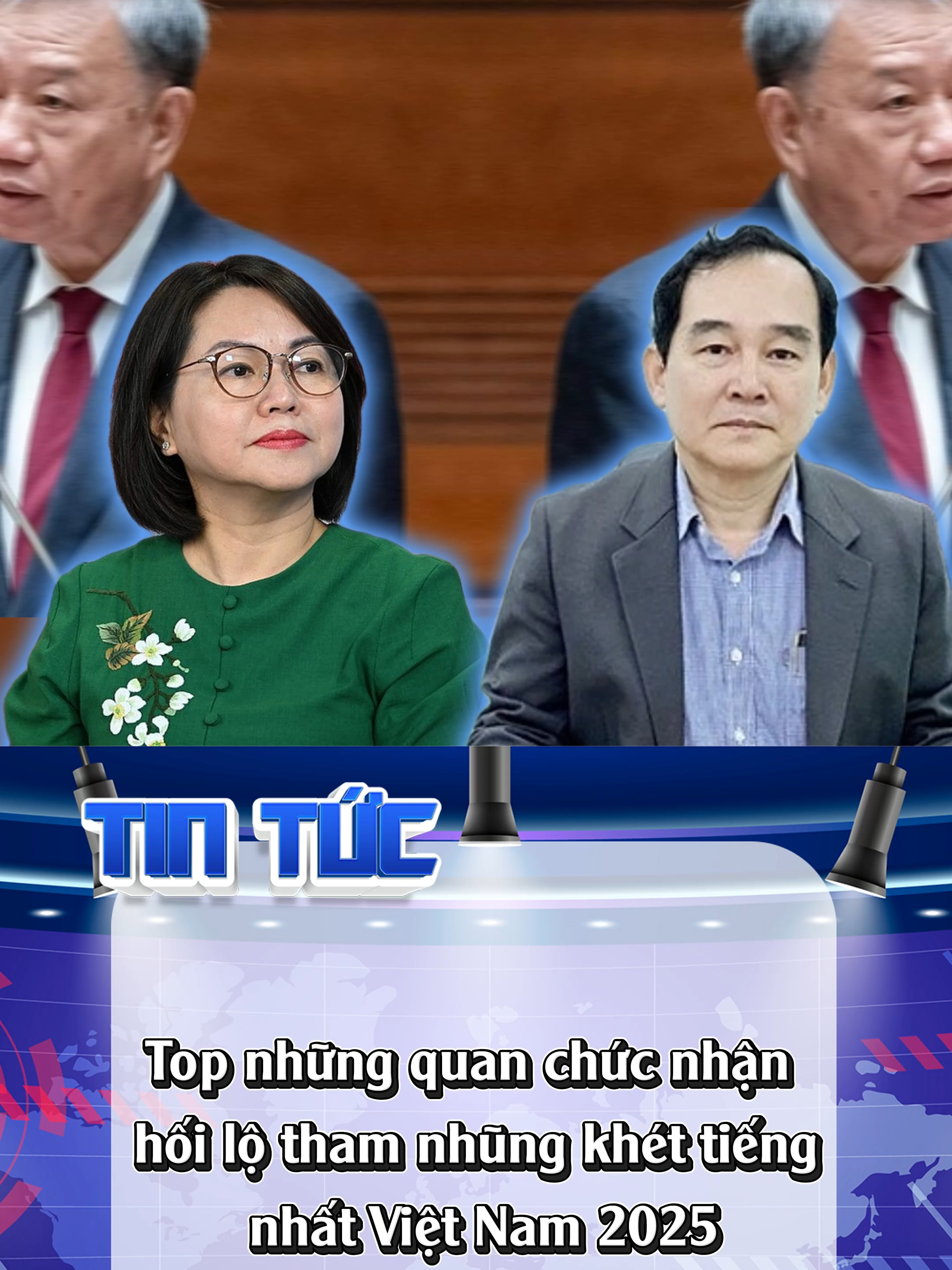 Top những quan chức nhận hối lộ tham nhũng khét tiếng nhất Việt Nam.#tiktoknews #xhtiktok #phamvietcuong #nguyentanduc #tranvietnga #vietnam #thamnhung #tintuc #tintuc24h #fyp #viral