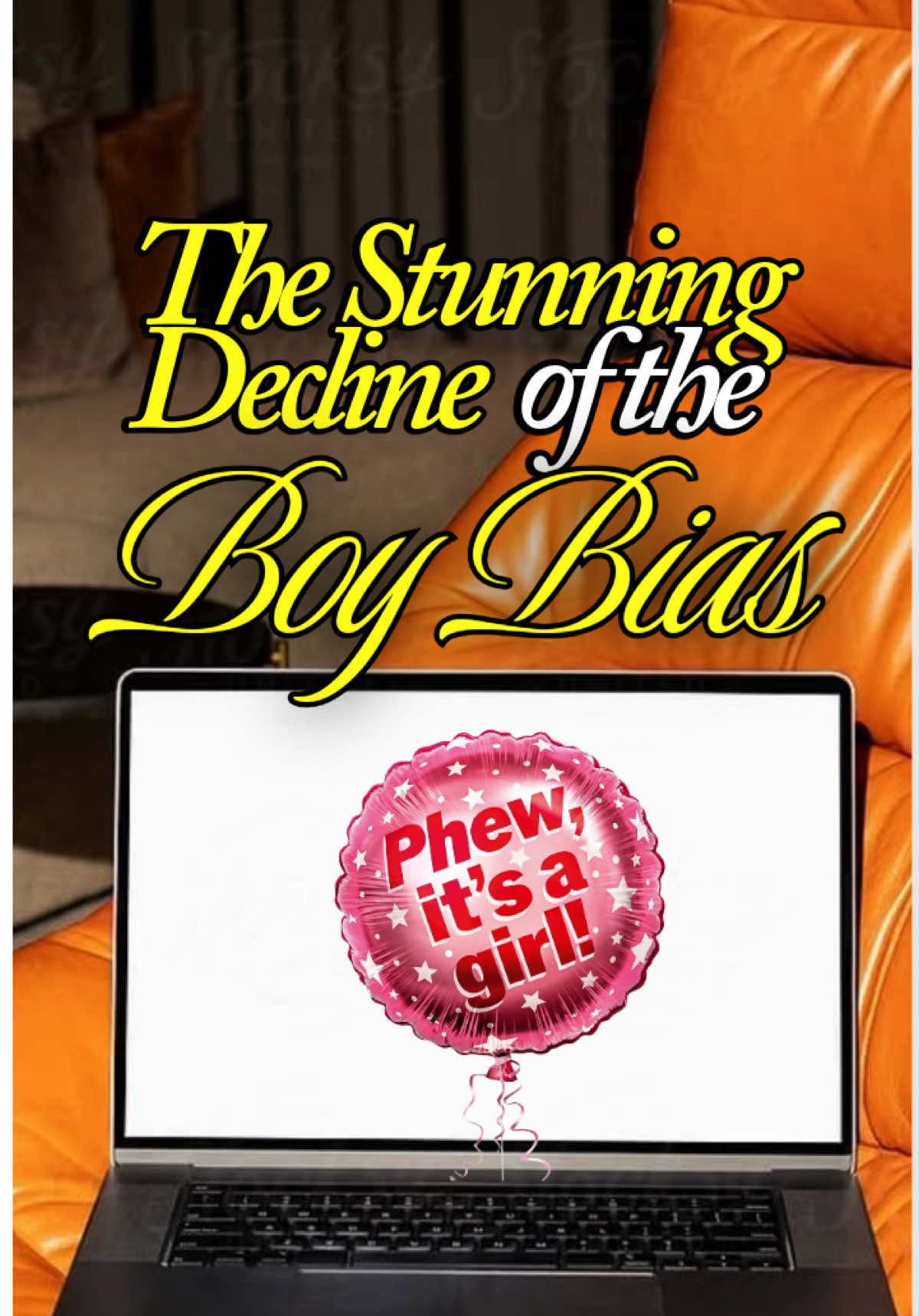 The stunning decline of the boy bias. 