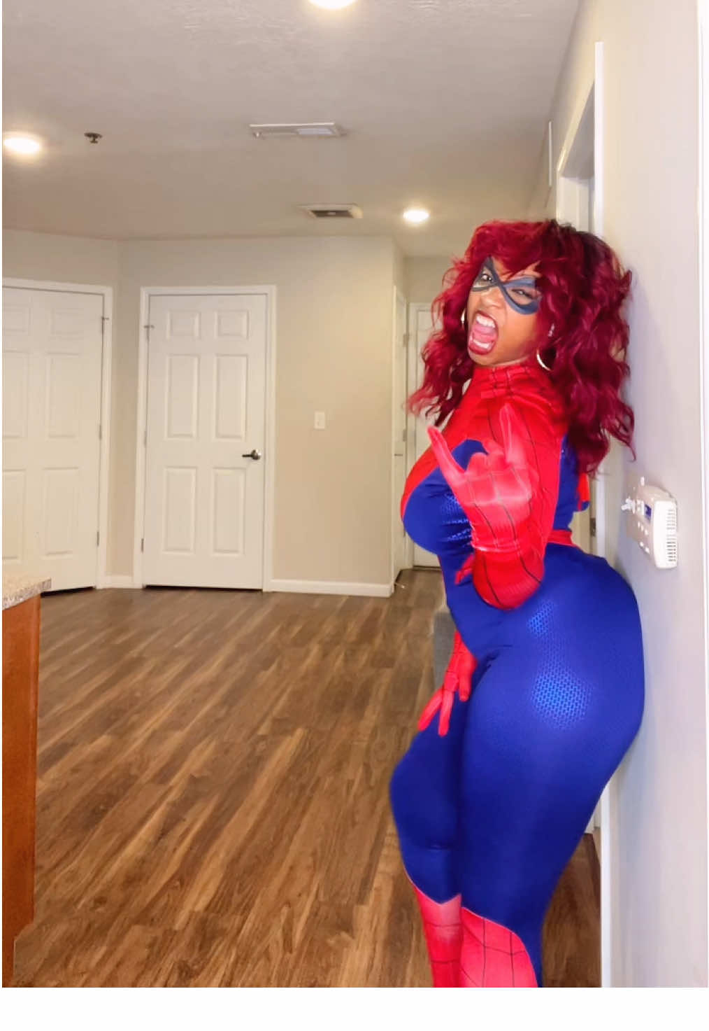 It’s a CUSTOM TIKTOK! #halloween #spider #woman 