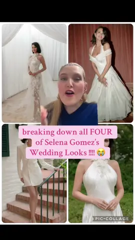 #greenscreen breaking down Selena Gomez’s wedding dress + Selena Gomez’s wedding looks all by @Ralph Lauren omg !!!! What’s your fav?? #selenagomez #weddingdress #selenagomezweddingdress #weddingfashion 
