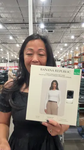 Banana Republic Long Sleeve Shirt @costco_canada Calgary Heritage October 2025 · · · #costco #tinasfavyyc #costcoloverscanada #BananaRepublic #LongSleeveShirt