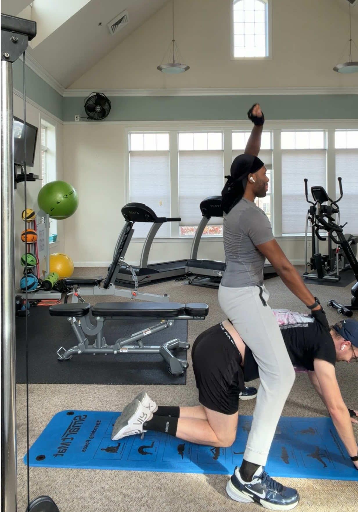 We’re locked in 💪🏽 summer 26 is coming up 🔥😂 #workout #Fitness #body 