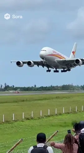 #A380 #suriname #AVIATION #ZANDERIJ #AIRBUS 
