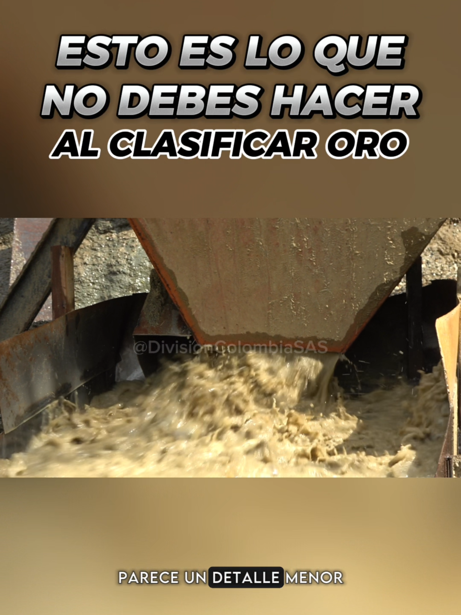 🤯 Esto es lo que NO debes hacer al clasificar oro 💥 👉🏼 Para recibir más información, contáctanos a través de nuestros WhatsApp 📲+57 318 3466211 | +57 317 372 0019 | +57 315 234 2572 | +57 317 668 7537 Ingresa a nuestra página web 🌐 divisioncolombia.com o visítanos en📍Cra 57 # 2B - 51 en Medellín, Colombia #oro #mineriaresponsable #mineriaaluvial #dragacajon #hechoencolombia #orgullominero #mineria #minero #platino #divisioncolombia #colombia #gold #goldpadding #tendencias