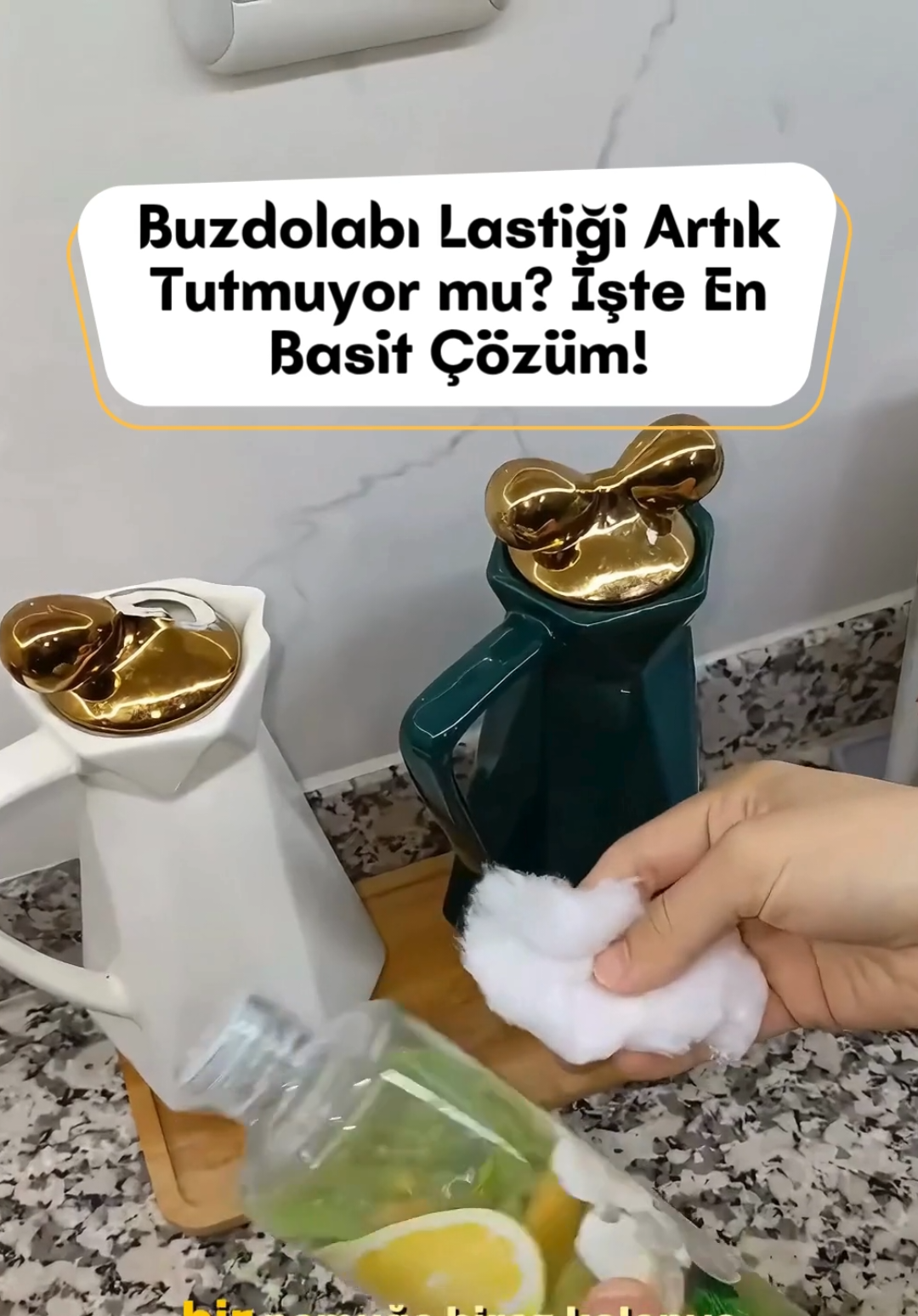 Buzdolabı Lastiği Artık Tutmuyor mu? İşte En Basit Çözüm!