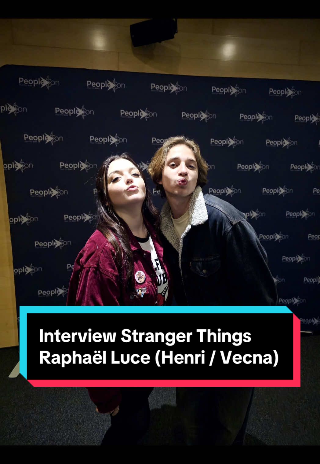 Il y a quelques mois j’ai pu interviewer Raphaël l’acteur qui incarne Henri / Vecna dans la saison 4 de #strangerthings ✨ Merci beaucoup à @People Convention pour cette opportunité !!  #serietv #strangerthings4 #vecna 