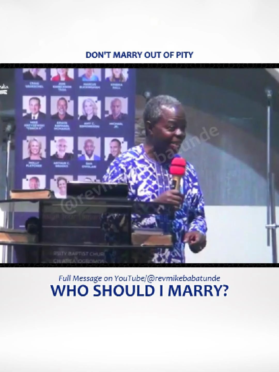 ...so that you will not be pitied. #love #relationship #singles #youth #fyp #duet #trending #love #home #marriage #family #MikeBabatunde #HIGATEM #NigerianBaptistConvention