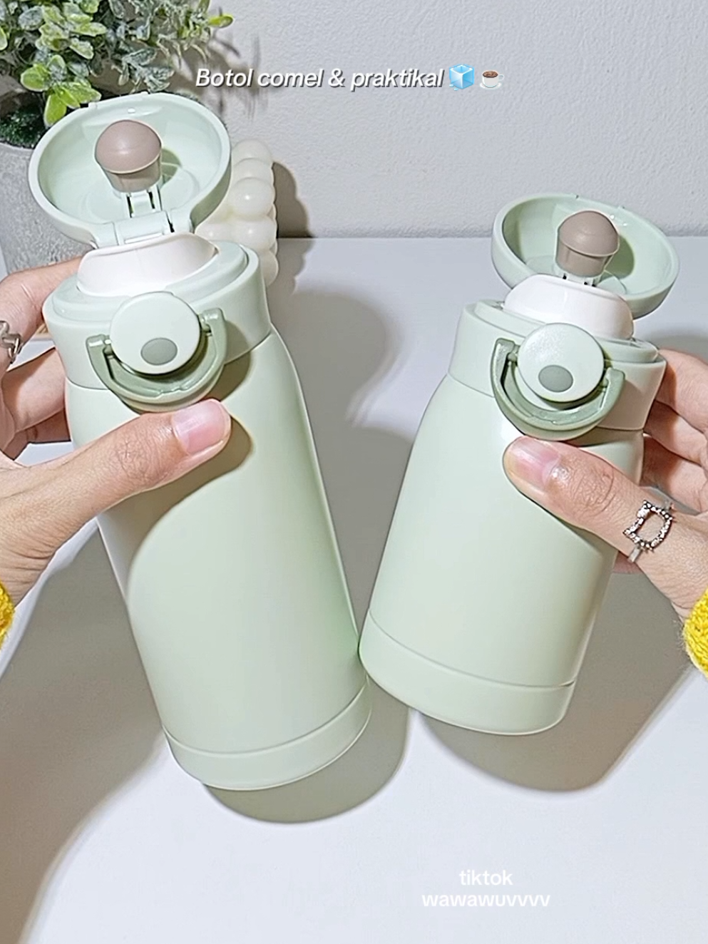 Ada set combo boleh pilih, senang nak bawa ke mana² ✨ #vacuumtermos #termosmurah #thermoscup #botolairtahanpanas #botolairanak 