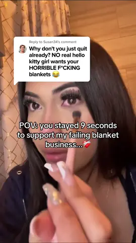 A comment would mean the world to me 💕 #hellokitty #hellokittylover #sanrio #blankets 