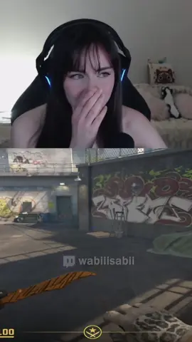 Twitch: wabiiisabii  #counterstrike #cs2 #twitch #twitchstreamer #GamerGirl 