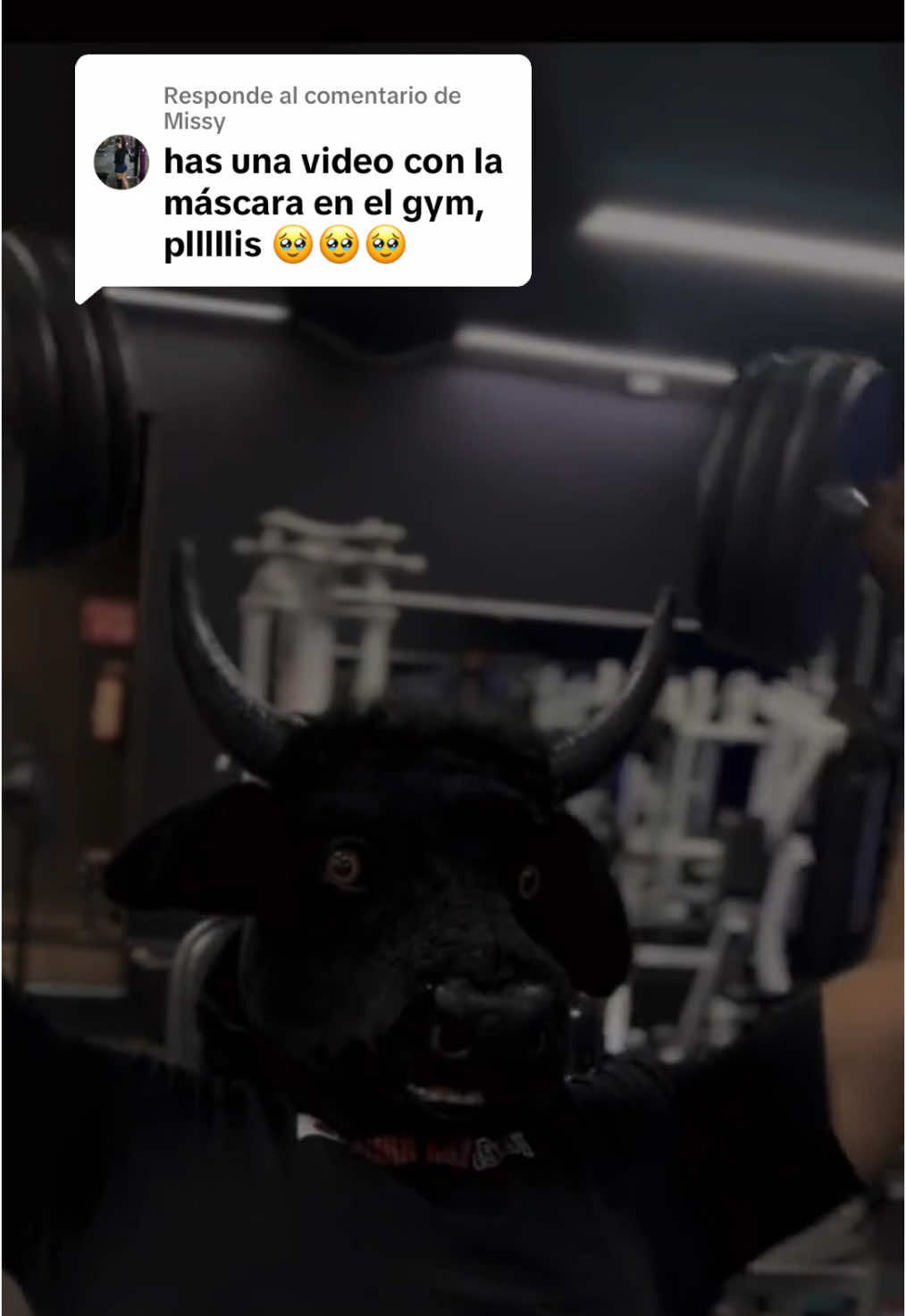 Respuesta a @Missy aquí tienen pueeees #gym #halloweencostume #humorgym #paratii #fyp #mascara 