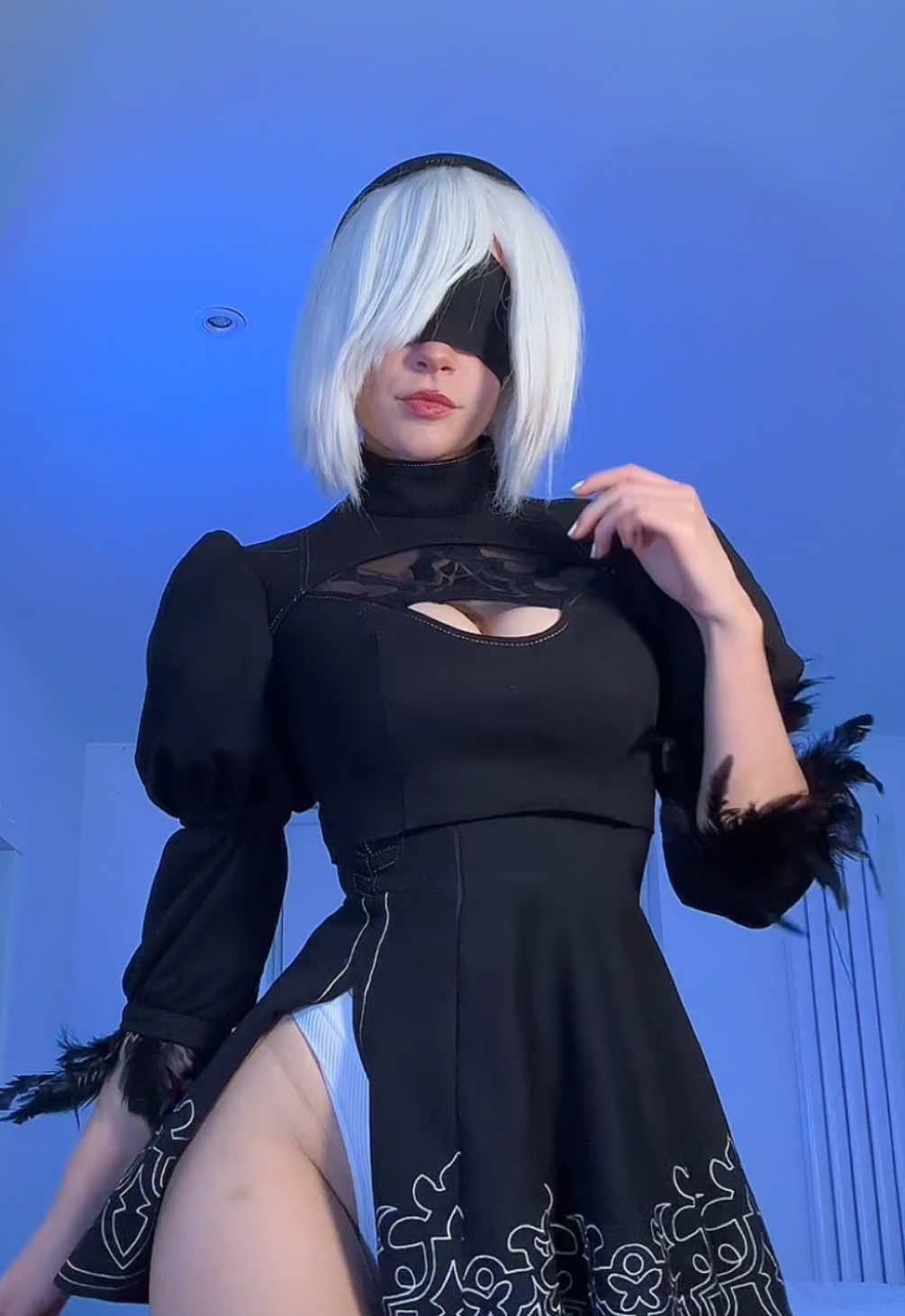 Blink and you’ll miss it x #narakabladepoint #nierautomata #2bcosplay 