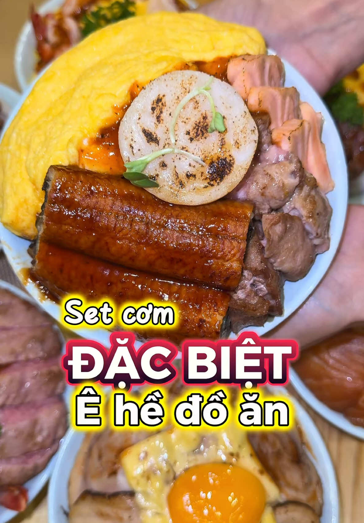 Chuỗi ngày Set Cơm Mới 😍 #goldsushi🦀 #goldsushi 