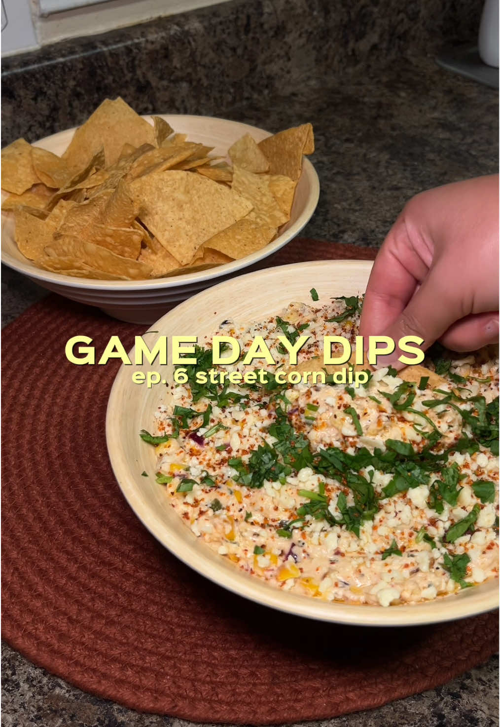 STREET CORN DIP 💚🌽🌶️✨ • 1/4 of a red onion, diced  • 1 jalapeño, diced  • The corn from 4 cobs roasted!  • 8oz cream cheese I love  @Philly Cream Cheese  • 1/2c mayo @Hellmann’s Mayonnaise  • 1/2c sour cream  • 2 juiced limes  • salt, pepper, tajin to taste I would estimate I used about 1 1/2 tsp of each Super easy and so good will be a crowd favorite at any game day or hangout 😜  #gamedaysnacks #footballszn #streetcorndip #EasyRecipe #latinacreator 