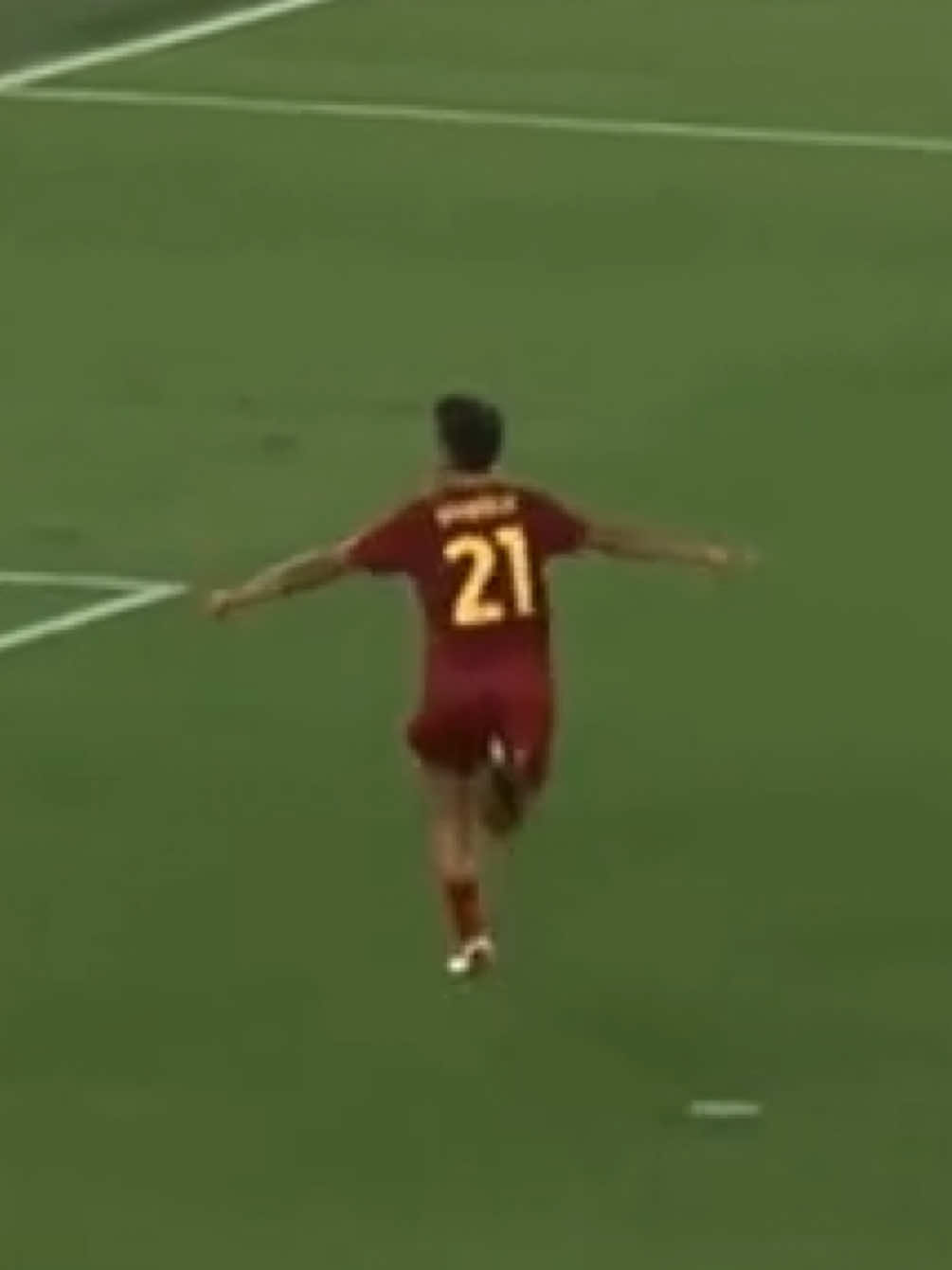 A work of art 🖼️🔥 #dybala #football #viral #fyp #roma 