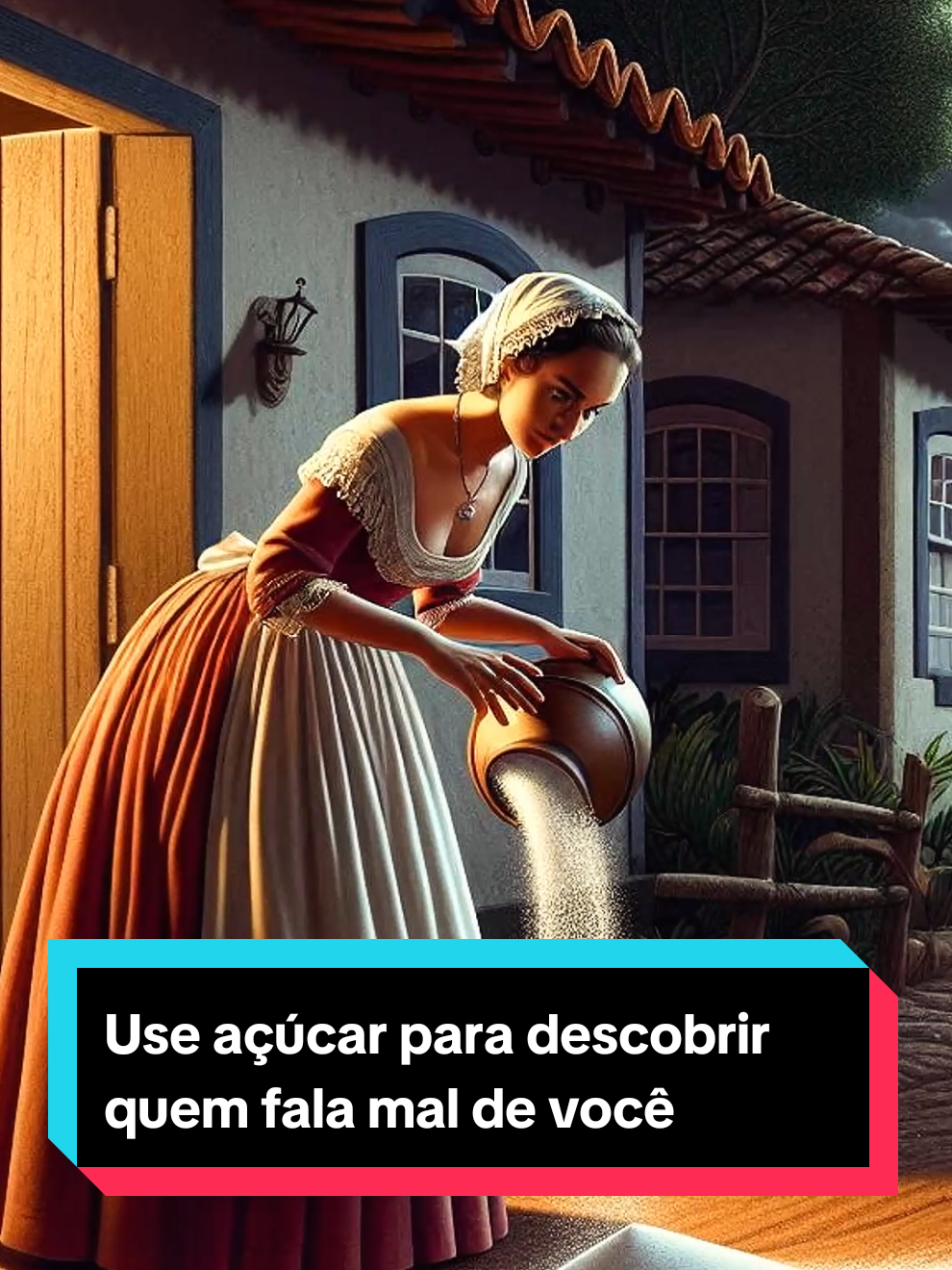 Use açúcar para descobrir quem fala mal de você #medo #paranormal #lendas 