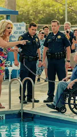 HOA—‘cops’ blocked a wheelchair ramp at pool stairs… ADA called, it backfired #HOAStories #karenstories #storytimes #entitledpeople #Revengestory 