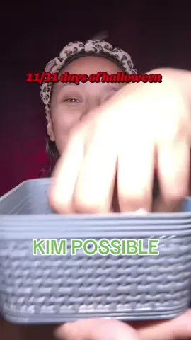 Day 11: Kim Possible ♥️💚 #creativemakeup #sfxmakeup #halloweeninspo #creativemakeup #makeup 