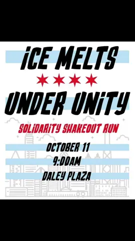 Proud to be apart of this community, protesting 🧊, supporting immigrants, caring for each other 🫶, love y’all  2nd shakeout for the day #runcommunity #runtok #run #Running #protest 