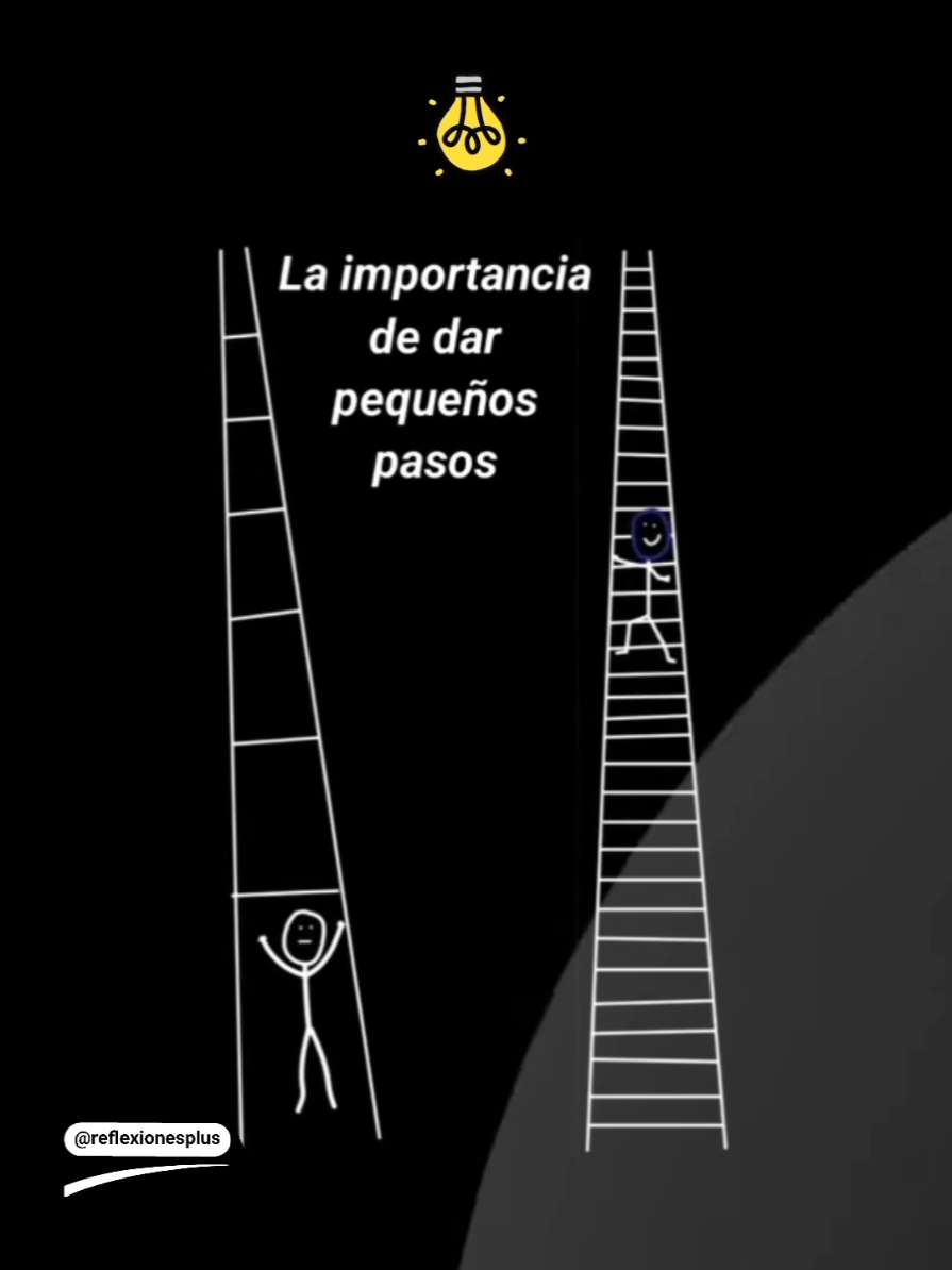la importancia de los pequeños pasos ✍️ #recuerdos #reflexiones #superacionpersonal #reflexionesdelavida #frases 