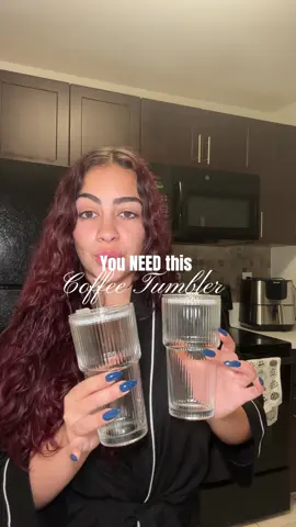 This is def something I will be using EVERYDAY thank you very much 🤏🏽  #coffeetumbler #glasscoffeecup #coffeerecipe #nescafegold 
