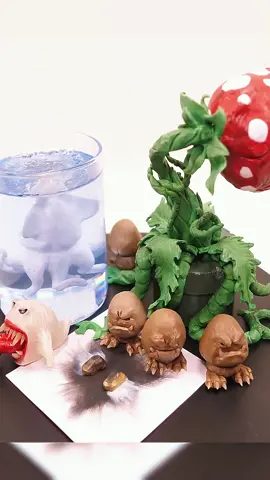 I made a bunch of REALISTIC Mario Monsters! #piranhaplant #mario #supermario #polymerclay #northoftheborder 