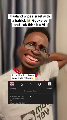 Norway 5-0 Israel #foryoupage #sportsontiktok 