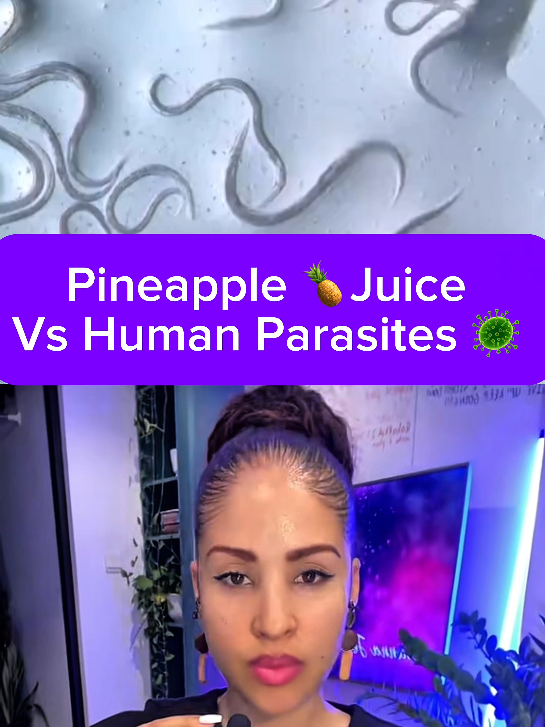 What Happens When Pineapple Juice Meets Parasites?