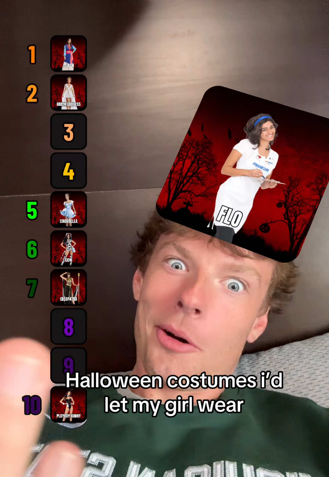 I hope she’s ready to cover every inch of her skin and be in bed by 10pm #halloween 