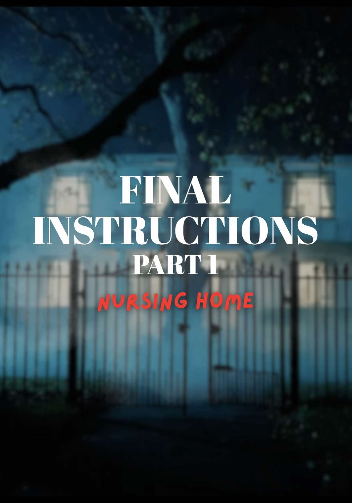 Could you survive the rosewood nursing home? #tiktokhorror #horror #horrortok #creepypasta #nursinghome 