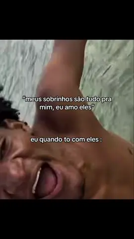 KKKKKKKKKKKK então tu vai ficar aí 😡 #juniorcaldeiron #sobrinhos #amo #tia #tio 