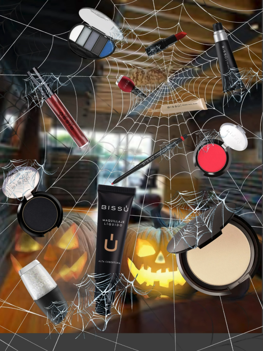 ¡Tu creatividad no tiene límites este Día de Muertos! 🎨💀 Con Bissú como tu mejor aliado, ¡arma el maquillaje que quieras! ✨ Desde una Catrina clásica hasta un look de fantasía. ¡Es tu momento de lucirte y brillar! 💖 ¡Atrévete a crear magia en tu rostro! 🤩 ¡¡¡¡¡Visítanos, nosotros te asesoramos!!!!! #fouryou#SaludEsBelleza#bissu#belleza#DiaDeMuertos#halloweenvibes#halloweencostume#caracterizacion#capcut#dizi
