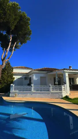 Pool days & palm shades 🌿 #villamarbella #privatepool #laschapas #marbellaluxury #holidaymarbella 