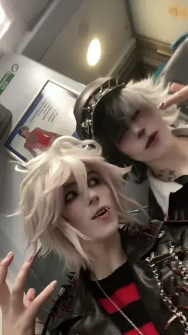 WOAH                                                                         @Kiljae #nagitokomaeda#monokuma#nagitocosplay#nagitokomaedacosplay#monokumacosplay#danganronpa#danganronpacosplay#danganronpacosplayers#angelfangs 