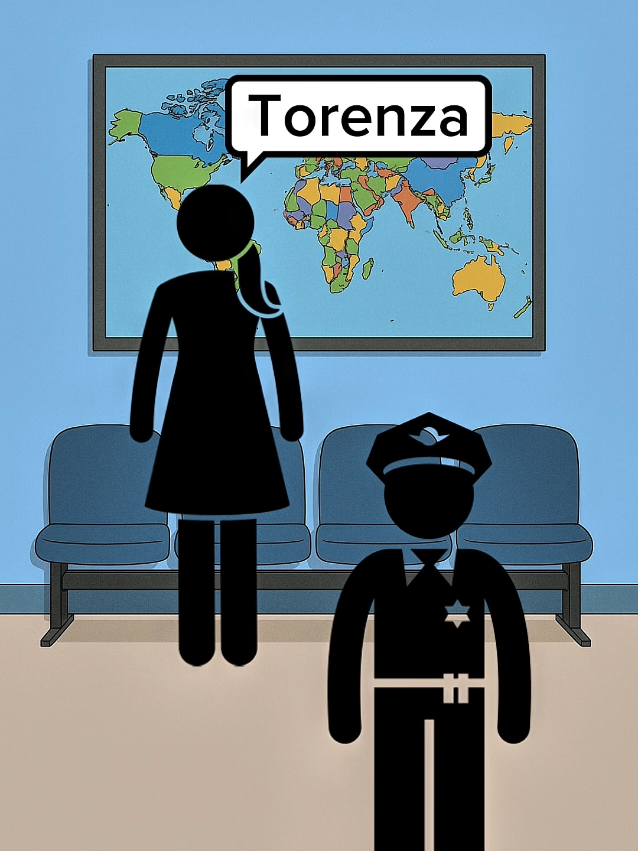 The woman from Torenza #scary #horrorstory #horrortok #analoghorror #truestory 