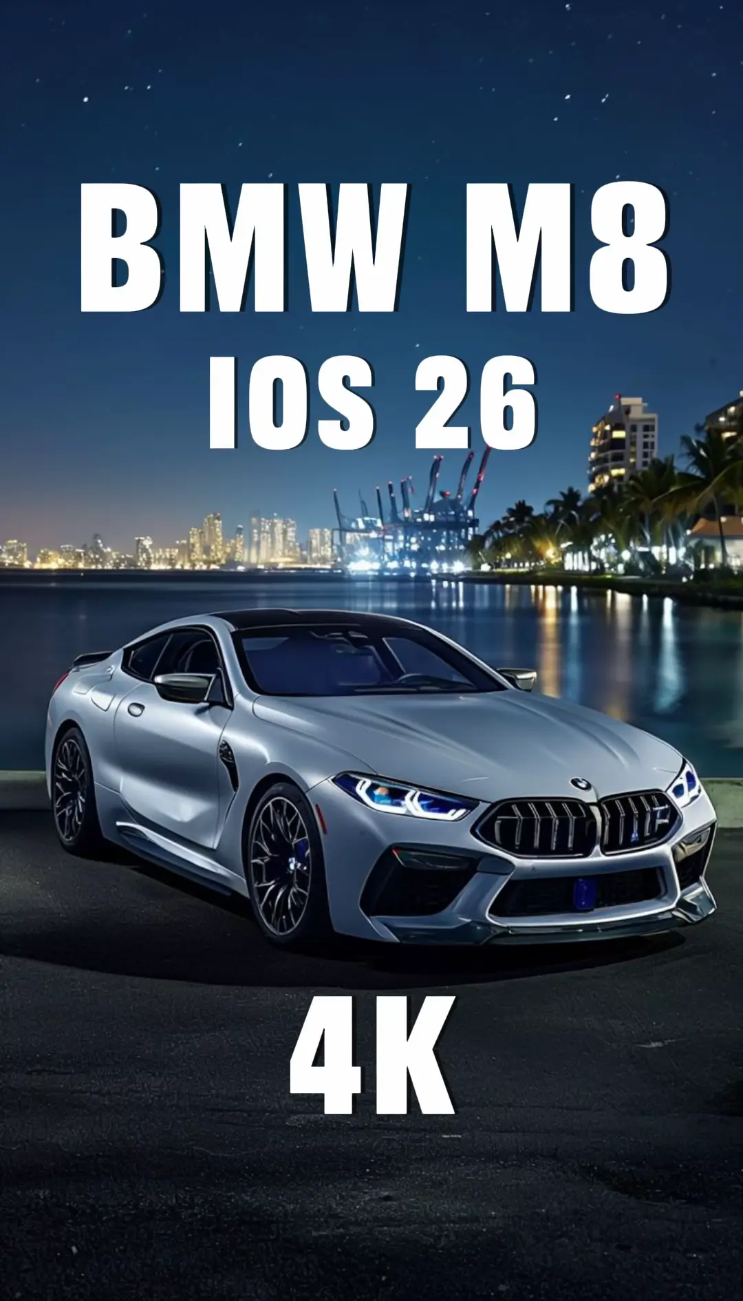 BMW M8 Wallpapers 4K iOS 26 #wallpaper #fyp #4K #ios26 #bmwm8 