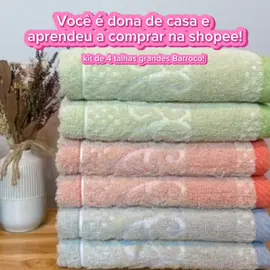 Kit toalhas barroco#toalhasdebanho #toalhasmacias #banho #banhopremium 
