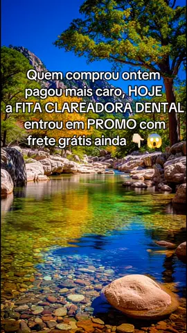 Fita clareadora em PROMO! #dentesbrancos #fitaclareadora 