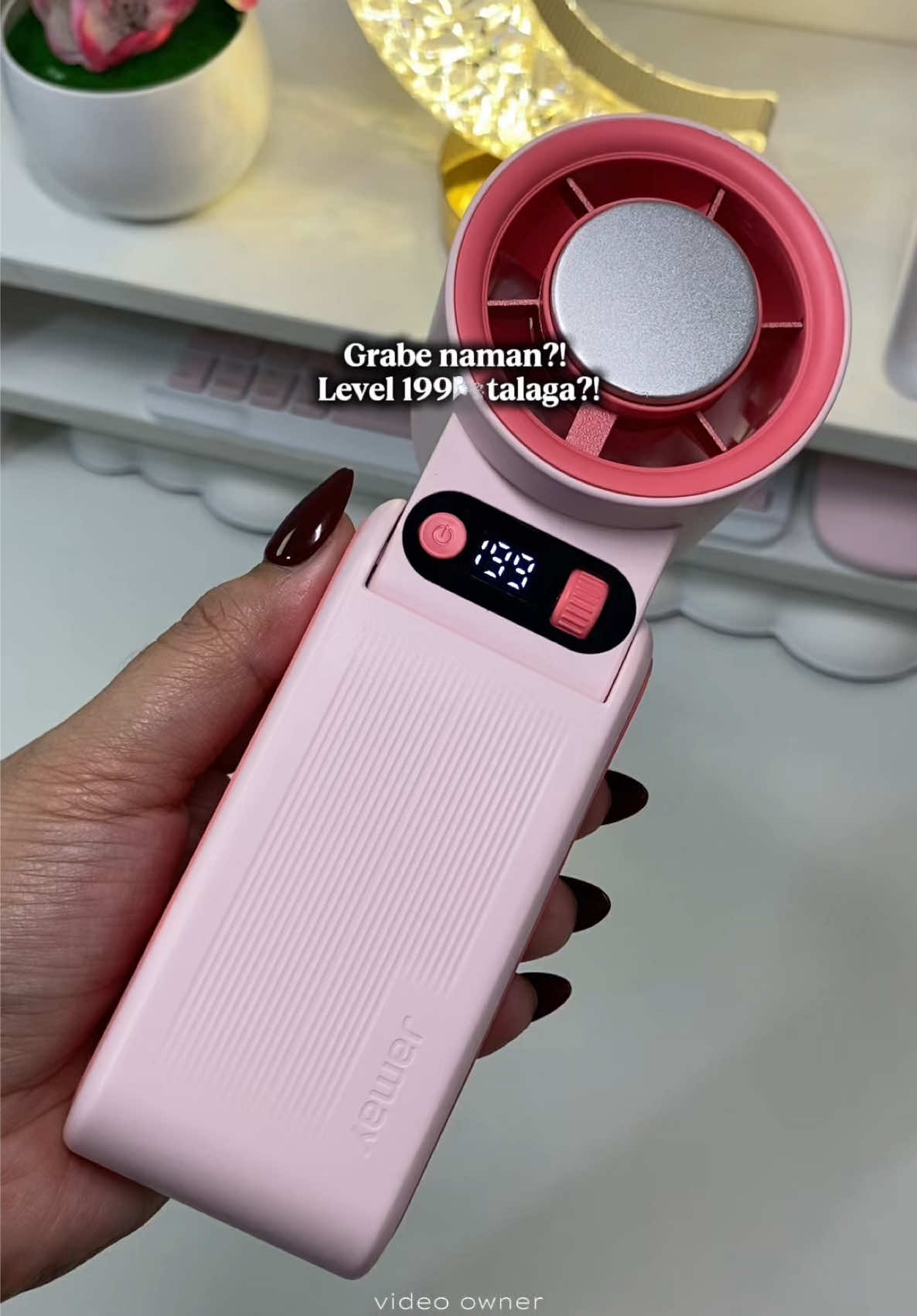 #jamay #minifan #rechargeableminifan #portablefan #fyp 