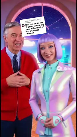 Replying to @The_Blaz_BRRL Mr Roger & Ai.. #sora2 