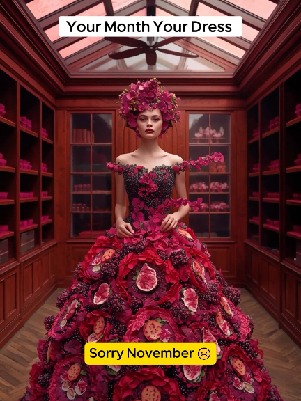 Your Month Your Dress#Yourmonth #yourmonthyourthing #aiimages #birthmonth #aiart 