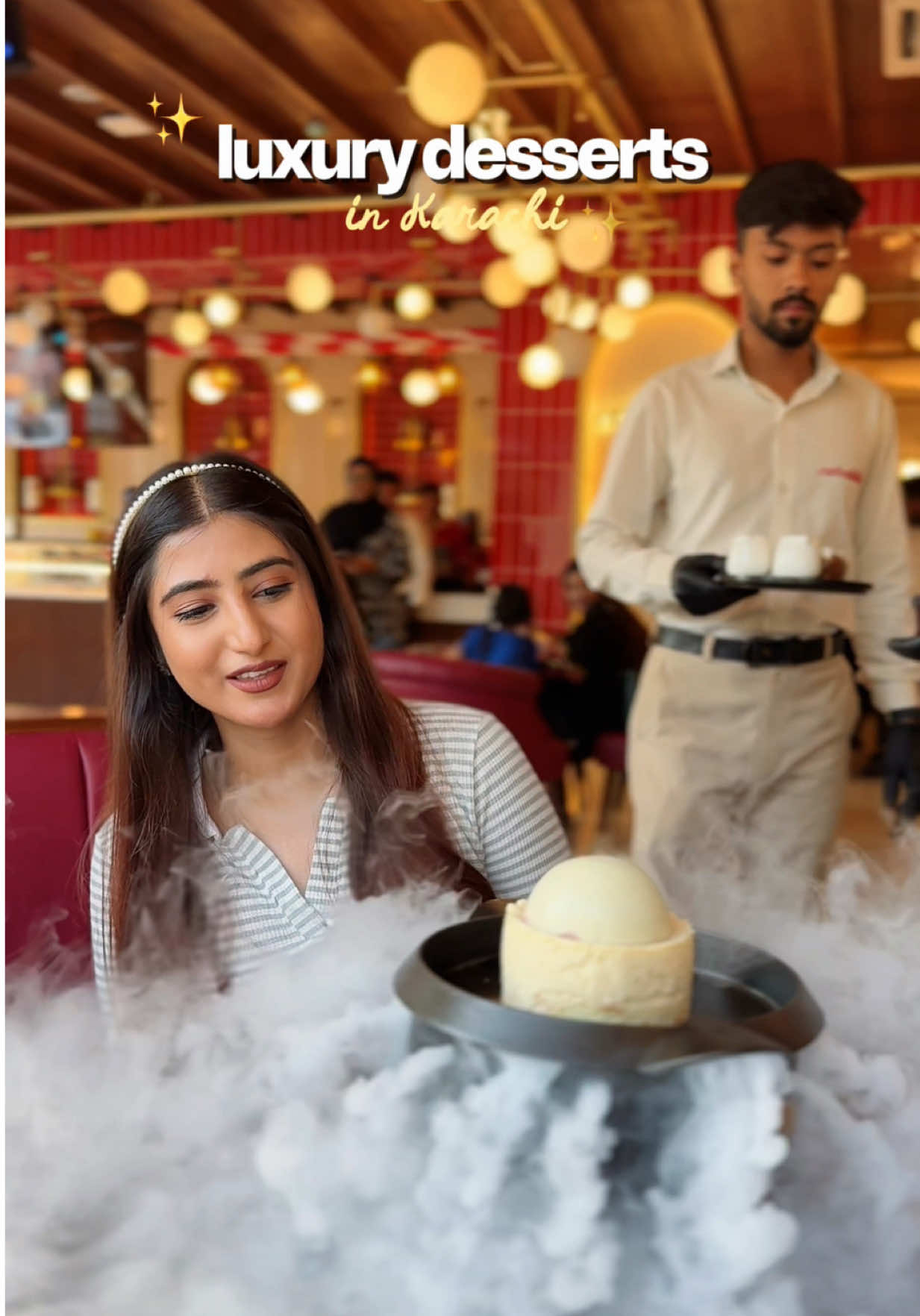 New show stopper dessert at @carabliss 🥰 #fyp #foryou #dessert 