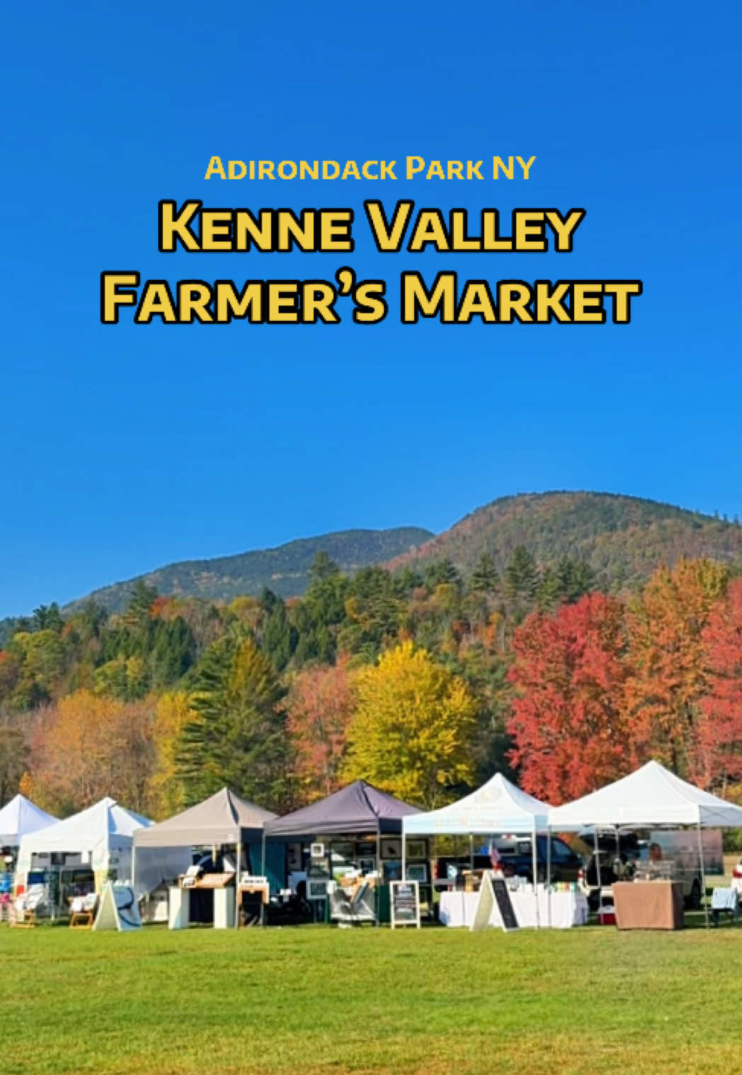 100% recommend this farmers market at Marcy Field #farmersmarket #keene #lakeplacid #adirondacks #adk 