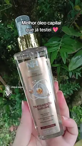 Óleo extraordinário NH #oleocapilar #oleoextraordinario #cabelos #cabelo #nh 