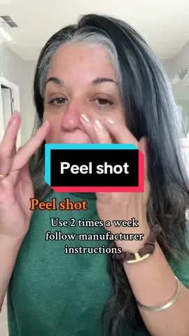 So good #selfiequeen1977 #skincare #trending #beauty #peelshot @Drmelaxin 