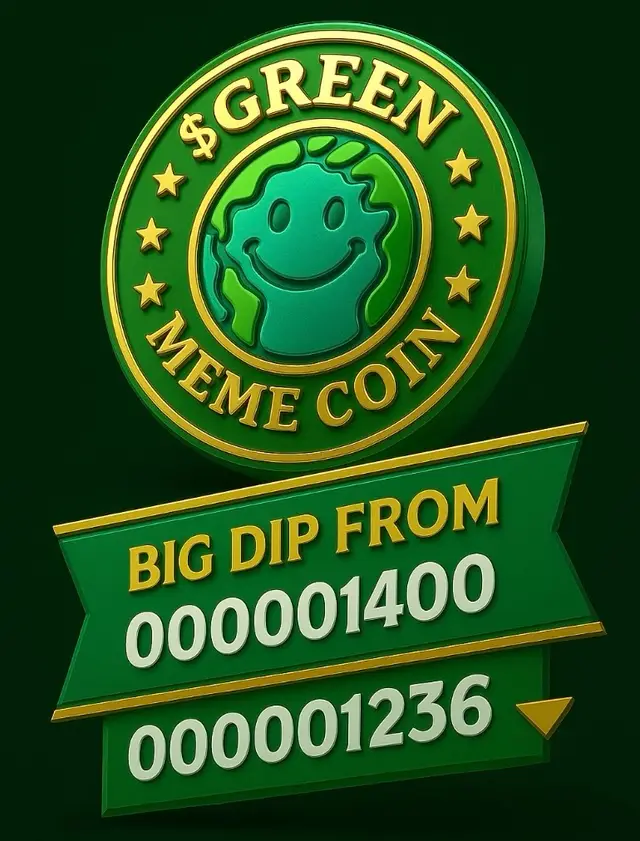 🔥 Big Dip = Big Entry! 🔥 GMC fell from $0.000001400 → $0.000001236 🌱 Strong hands buy the dip 💪 🔗 tinyurl.com/GREEN-GMC 📜 CA: 0x70bfbBc660E73551FAb37587Dc4db223d50DB0b0