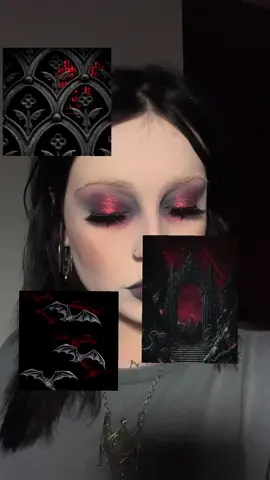 🩸🦇 #fall #makeup #spooky #beauty 